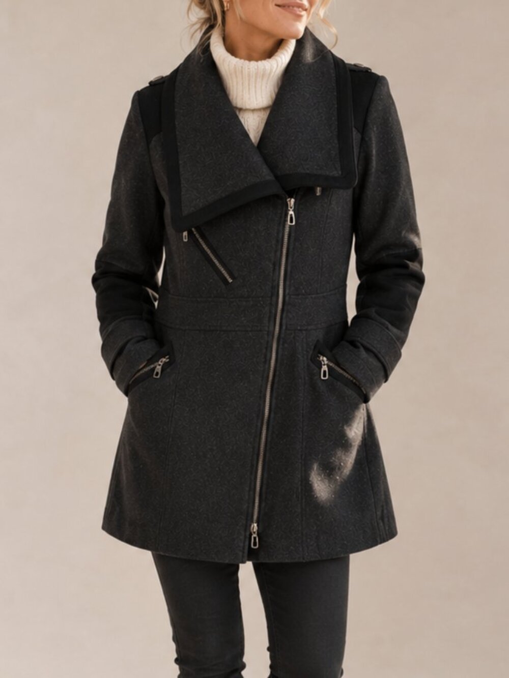 Wool Military Coat